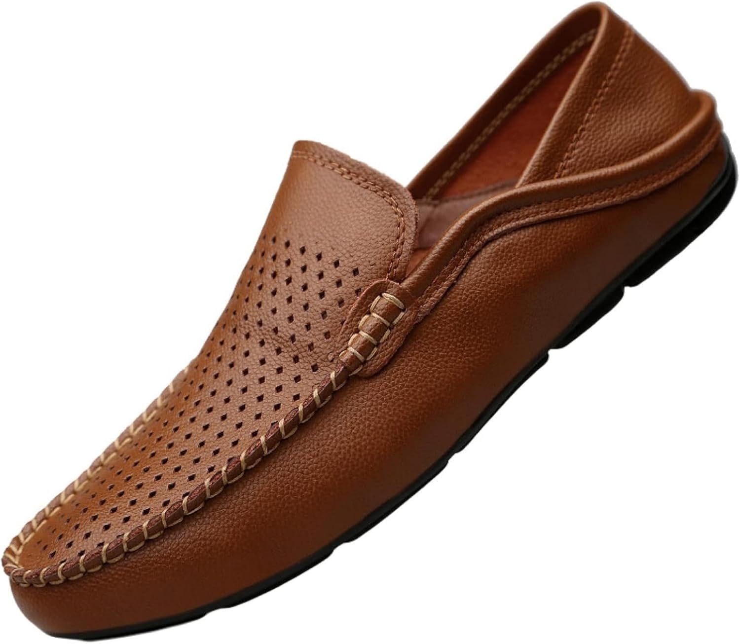 Мужские удобные лоферы, плоская обувь, мягкая обувь из искусственной кожи, легкие скользящие туфли, пенни-лоферы Oxcowniu, коричневый
Мужские удобные лоферы, плоская обувь, мягкая обувь из искусственной кожи, легкие скользящие туфли, пенни-лоферы Oxcowniu, коричневый