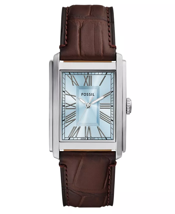 Мужские часы Carraway с тремя стрелками, коричневые кожаные, 30 мм Fossil, коричневый
Мужские часы Carraway с тремя стрелками, коричневые кожаные, 30 мм Fossil, коричневый