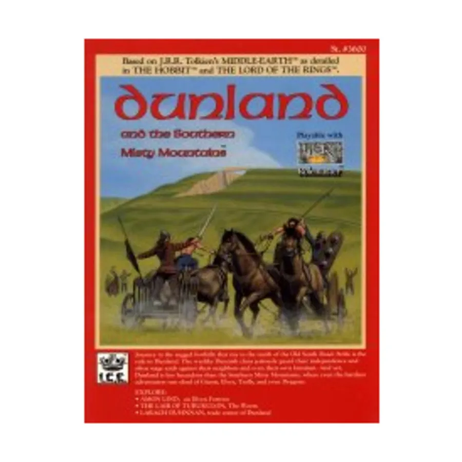 Dunland and the Southern Misty Mountains, Middle-Earth Role Playing (MERP) (1st Edition) - Campaign Books, мягкая обложка
Dunland and the Southern Misty Mountains, Middle-Earth Role Playing (MERP) (1st Edition) - Campaign Books, мягкая обложка