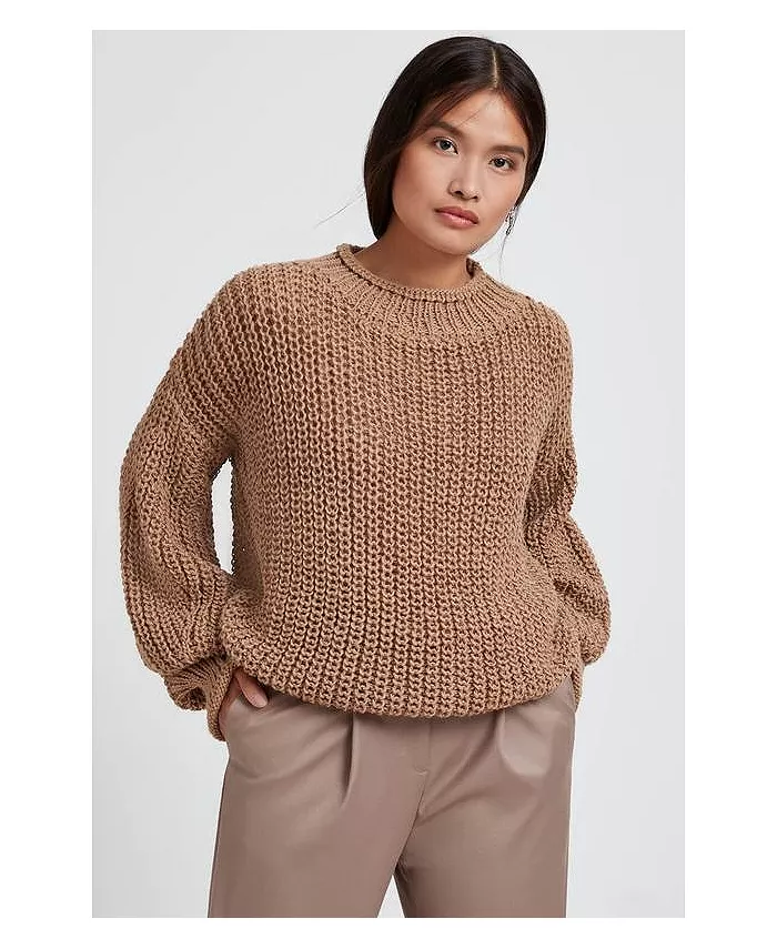 Женский свитер «Одри» Marcella, коричневый/бежевый
Женский свитер «Одри» Marcella, коричневый/бежевый