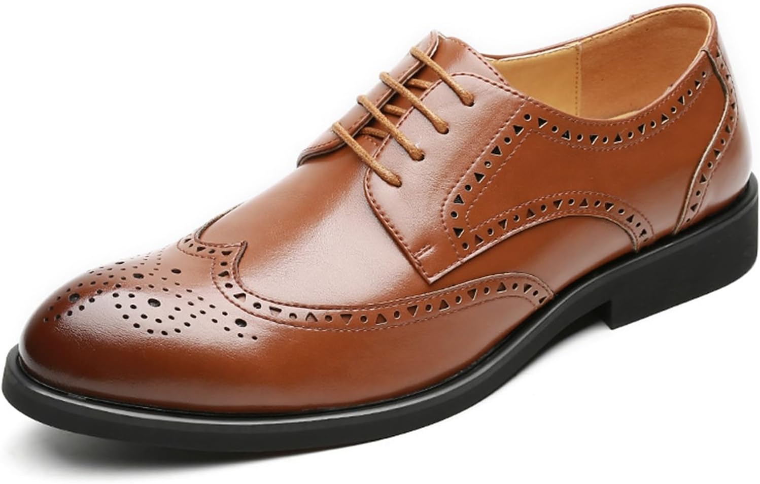 Мужские оксфорды с перьевой отделкой, повседневные туфли, формальные кожаные туфли с капитационной носочной частью, дерби, на шнуровке, для прогулок, модные низкие кожаные туфли для свадьбы, выпускного и работы Generic, коричневый
Мужские оксфорды с перьевой отделкой, повседневные туфли, формальные кожаные туфли с капитационной носочной частью, дерби, на шнуровке, для прогулок, модные низкие кожаные туфли для свадьбы, выпускного и работы Generic, коричневый