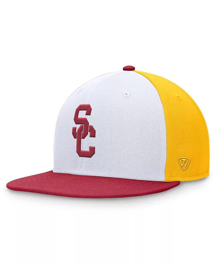 Мужская белая/кардинальная шляпа USC Trojans Tri-Tone Heritage Collector Fitted Hat Top of the World
Мужская белая/кардинальная шляпа USC Trojans Tri-Tone Heritage Collector Fitted Hat Top of the World