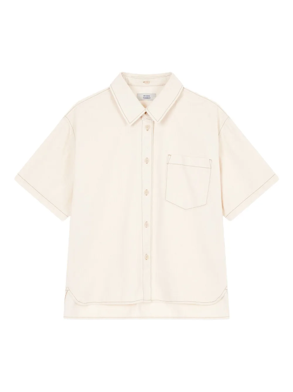 Рубашка со съемным воротником STUDIO TOMBOY, нейтральный
Рубашка со съемным воротником STUDIO TOMBOY, нейтральный