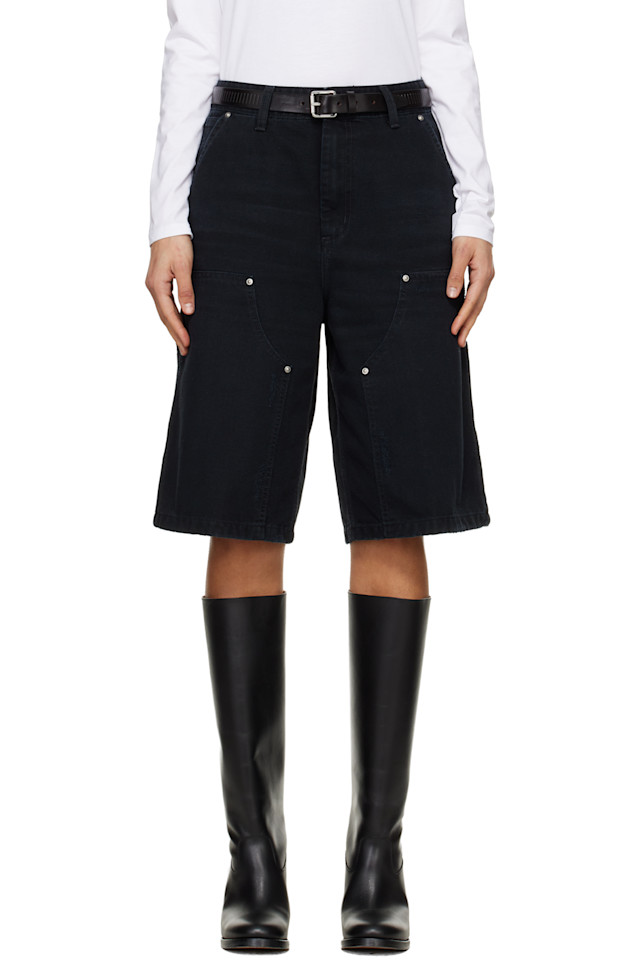 Джинсовые шорты Nixon с двойными коленями Carhartt Work In Progress, черный
Джинсовые шорты Nixon с двойными коленями Carhartt Work In Progress, черный