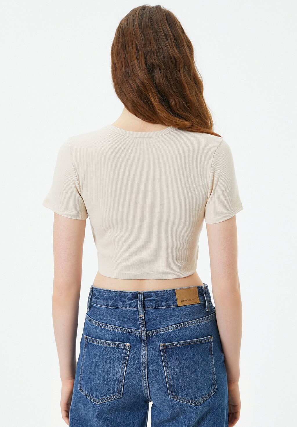 Базовая футболка CROP SHORT SLEEVE CREW NECK Koton, бежевый
Базовая футболка CROP SHORT SLEEVE CREW NECK Koton, бежевый