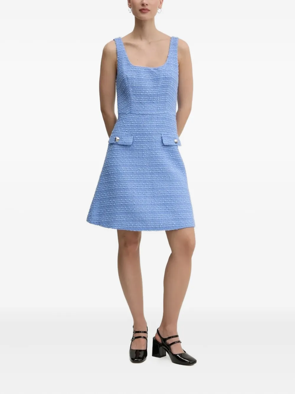 Платье миди из твида HUGO, синий
Платье миди из твида HUGO, синий