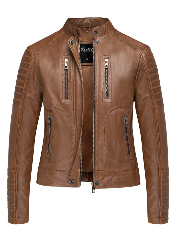 Кожаная куртка REPUBLIX, коричневый
Кожаная куртка REPUBLIX, коричневый