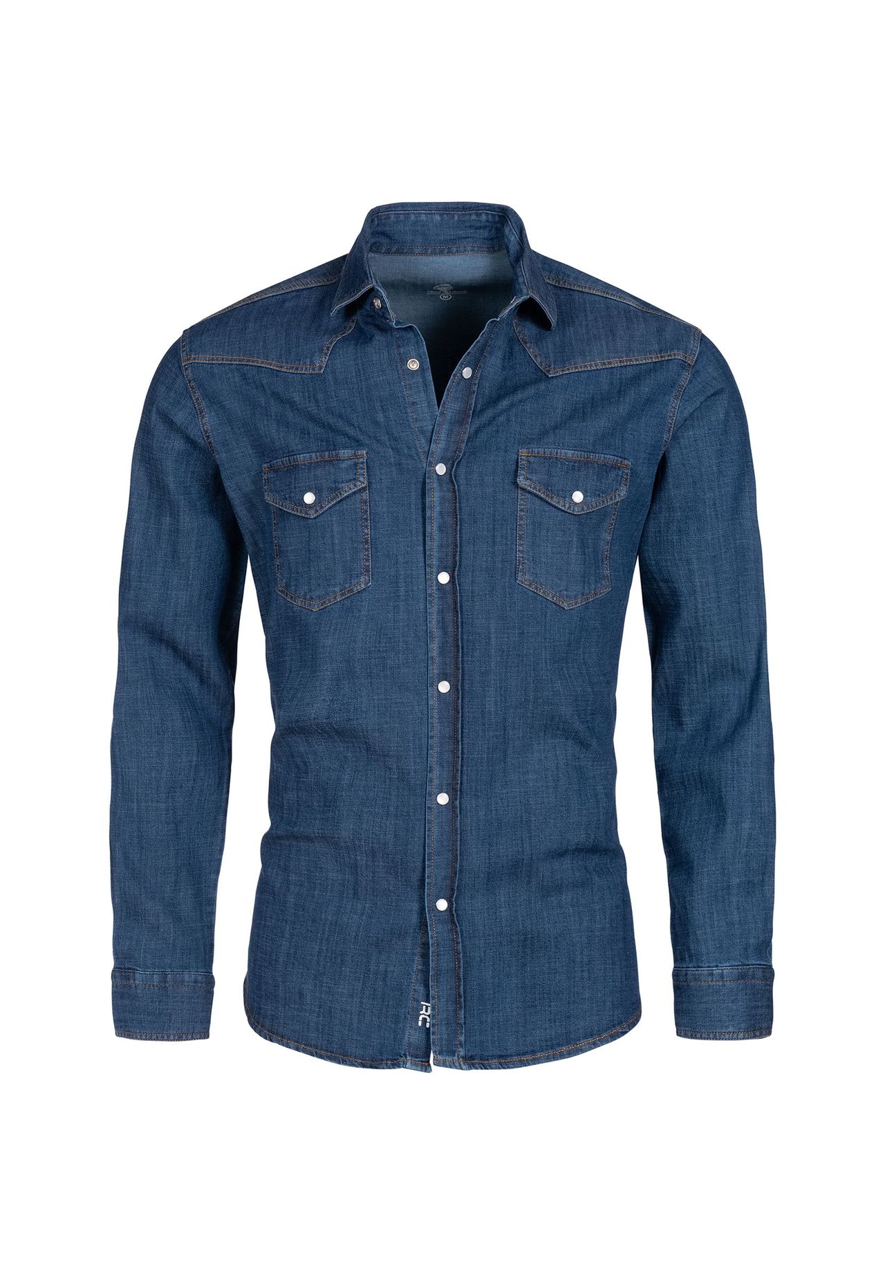 Рубашка джинсовая рубашка стандартного кроя Rock Creek, темно-синий
Рубашка джинсовая рубашка стандартного кроя Rock Creek, темно-синий