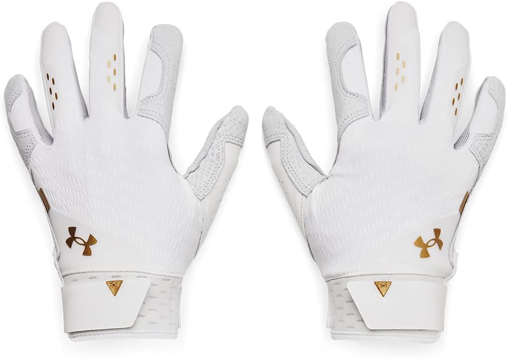 Under Armour Men's Harper Pro 21, White (100)/Metallic Silver
Under Armour Men's Harper Pro 21, White (100)/Metallic Silver