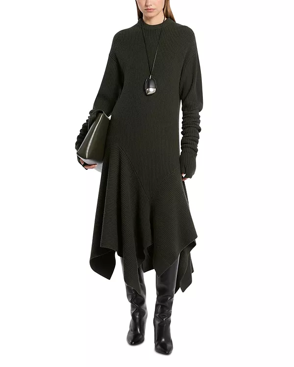 Платье Michael Michael Kors из кашемира с асимметричным подолом. Michael Kors Collection, зеленый
Платье Michael Michael Kors из кашемира с асимметричным подолом. Michael Kors Collection, зеленый