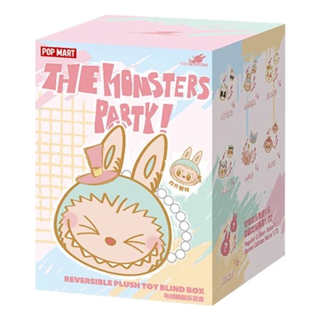 Лабубу Pop Mart The Monsters Labubu Party Reversible Pendant Sealed Case (1 Blind Box)
Лабубу Pop Mart The Monsters Labubu Party Reversible Pendant Sealed Case (1 Blind Box)