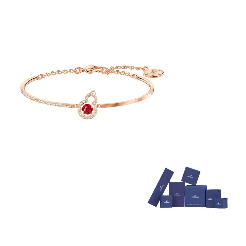 Полный браслет благословения для женщин Swarovski, красный
Полный браслет благословения для женщин Swarovski, красный