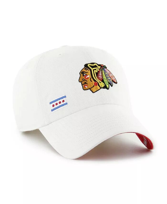 Женская белая бейсболка Chicago Blackhawks Confetti Clean Up Adjustable '47 Brand
Женская белая бейсболка Chicago Blackhawks Confetti Clean Up Adjustable '47 Brand