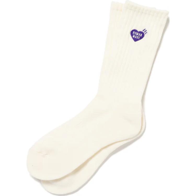 Носки с вышивкой Heart HUMAN MADE, белый
Носки с вышивкой Heart HUMAN MADE, белый