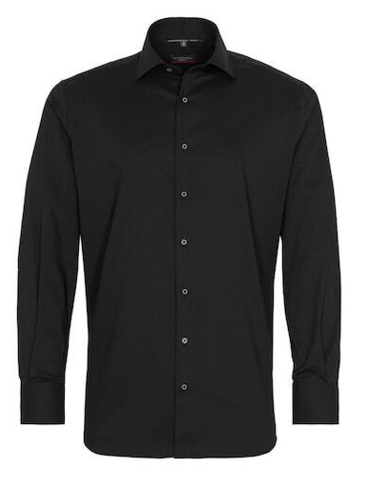 Рубашка с длинным рукавом Eterna, черный
Рубашка с длинным рукавом Eterna, черный