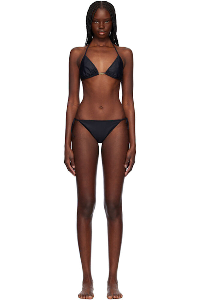 Черный Baby Fox Бикини Maison Kitsuné 
Черный Baby Fox Бикини Maison Kitsuné