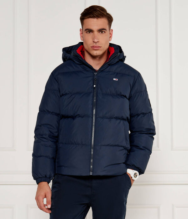 Пуховик Regular fit Tommy Jeans, синий 
Пуховик Regular fit Tommy Jeans, синий