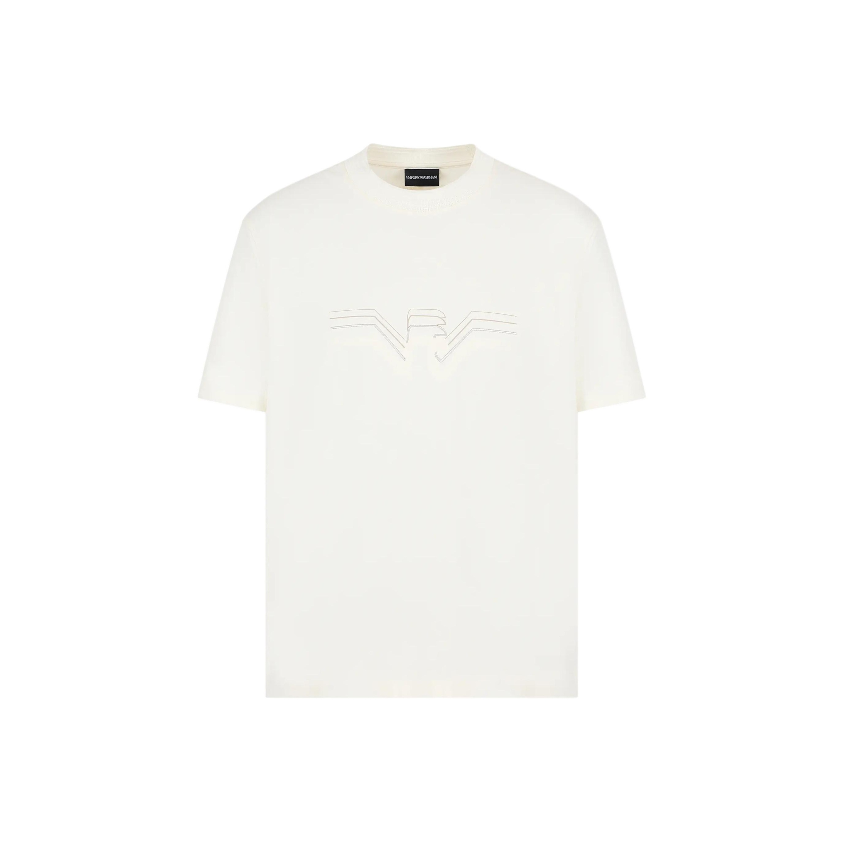 Текстурированная градиентная футболка с орлом Heavy Jersey EMPORIO ARMANI, бежевый
Текстурированная градиентная футболка с орлом Heavy Jersey EMPORIO ARMANI, бежевый