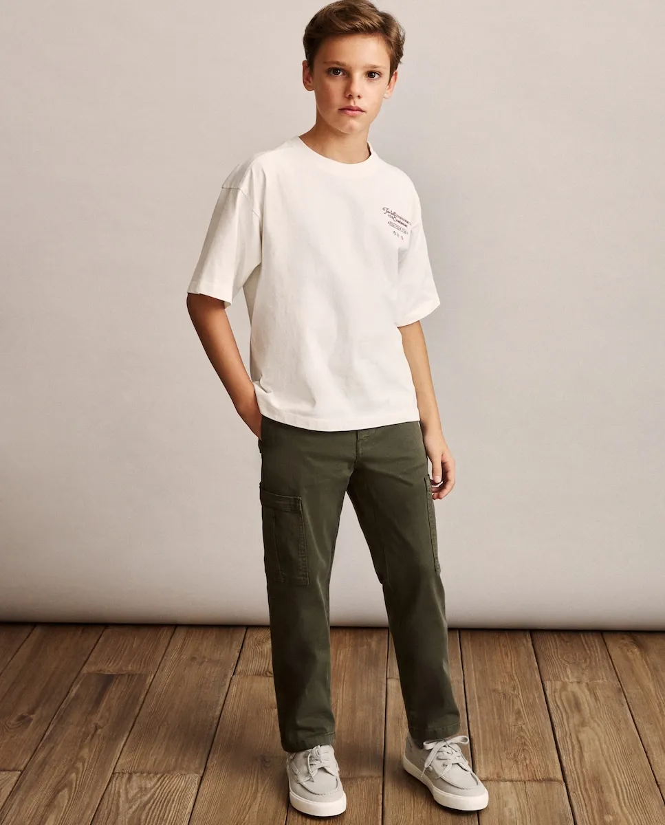 Детские короткие брюки-карго Coconut El Corte Inglés, хаки
Детские короткие брюки-карго Coconut El Corte Inglés, хаки