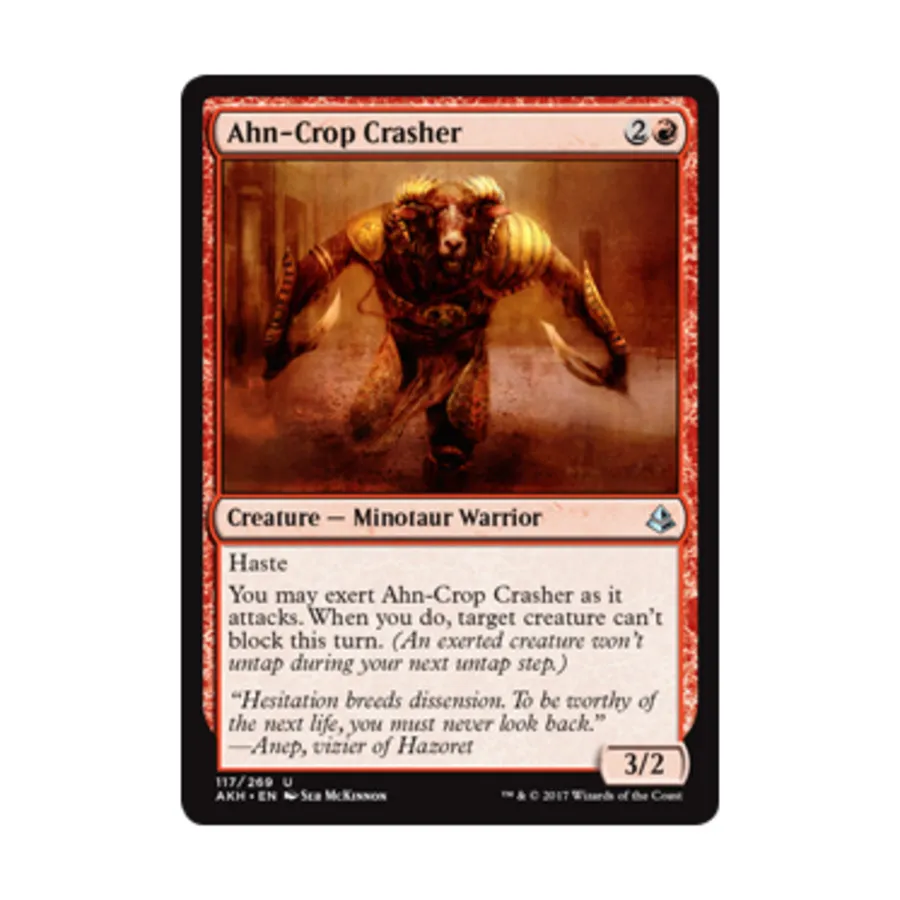 CCG Ан-Кроп Сокрушитель (U), MTG - Amonkhet
CCG Ан-Кроп Сокрушитель (U), MTG - Amonkhet