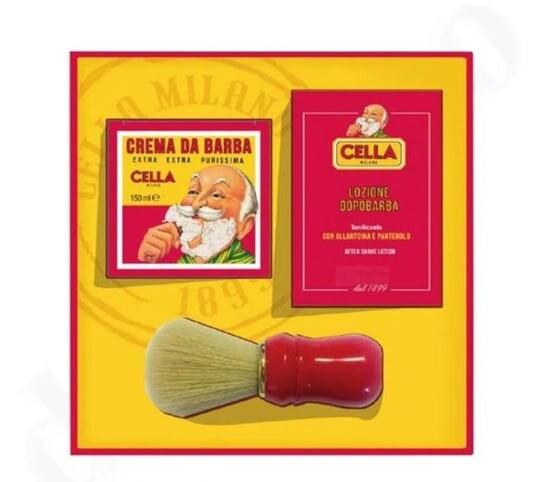 Набор итальянской косметики для бритья Cella Milano.
Набор итальянской косметики для бритья Cella Milano.
