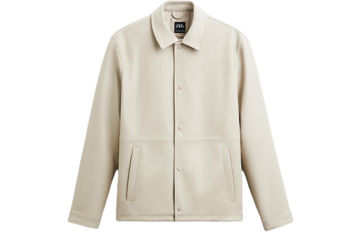 Куртка мужская матово-белая Zara, белый
Куртка мужская матово-белая Zara, белый