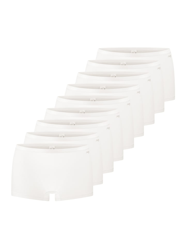 Sloggi Хлопковые шорты GO Daily белого цвета
Sloggi Хлопковые шорты GO Daily белого цвета