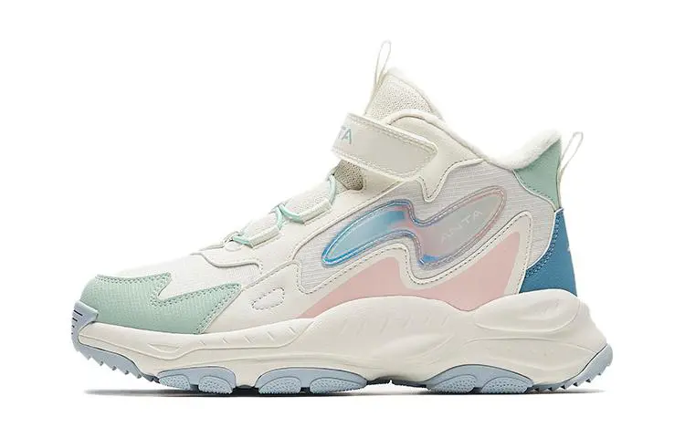 Кроссовки Anta kids Kids Lifestyle Shoes GS High-top White/Green/Blue, белый/зеленый/синий
Кроссовки Anta kids Kids Lifestyle Shoes GS High-top White/Green/Blue, белый/зеленый/синий