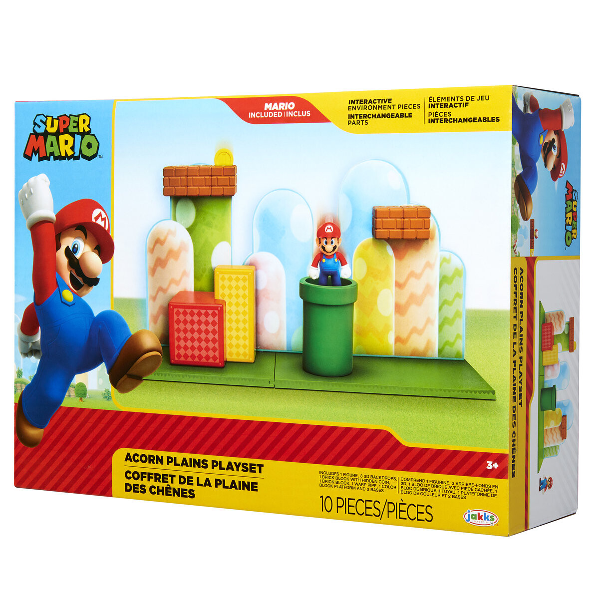 Супер Марио, фигурки, макет Acorn Plains, набор Mario
Супер Марио, фигурки, макет Acorn Plains, набор Mario
