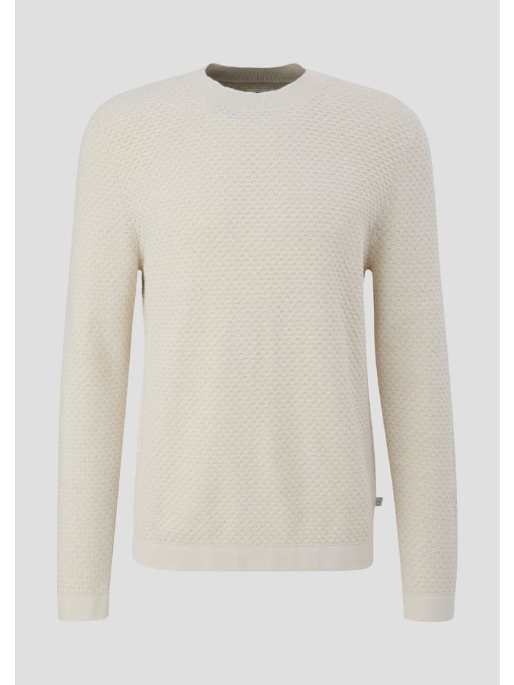 Вязаный свитер цвета 0330_off white QS
Вязаный свитер цвета 0330_off white QS