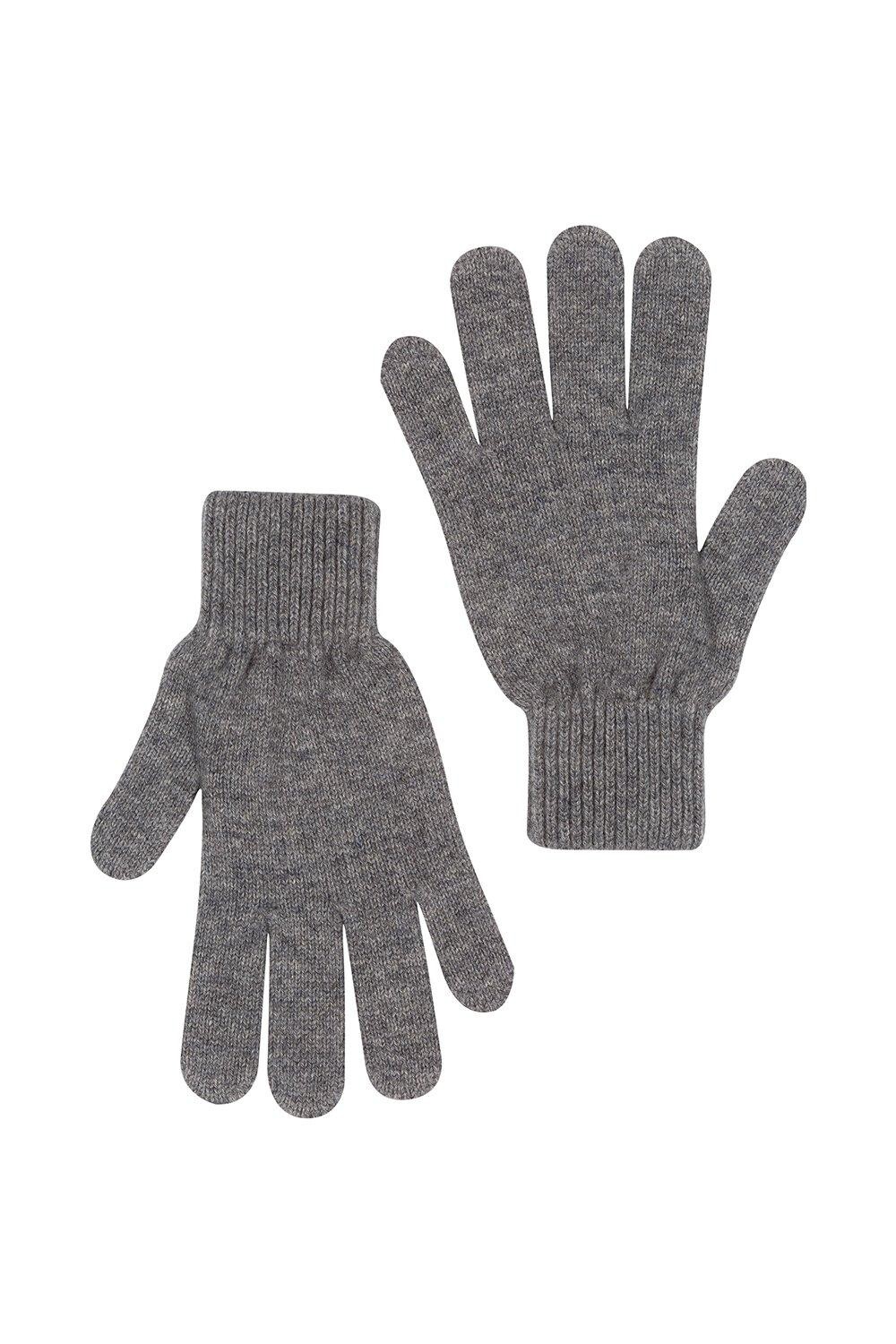 Перчатки Windermere из кашемира и мериносовой шерсти Pure Luxuries London, серый 
Перчатки Windermere из кашемира и мериносовой шерсти Pure Luxuries London, серый