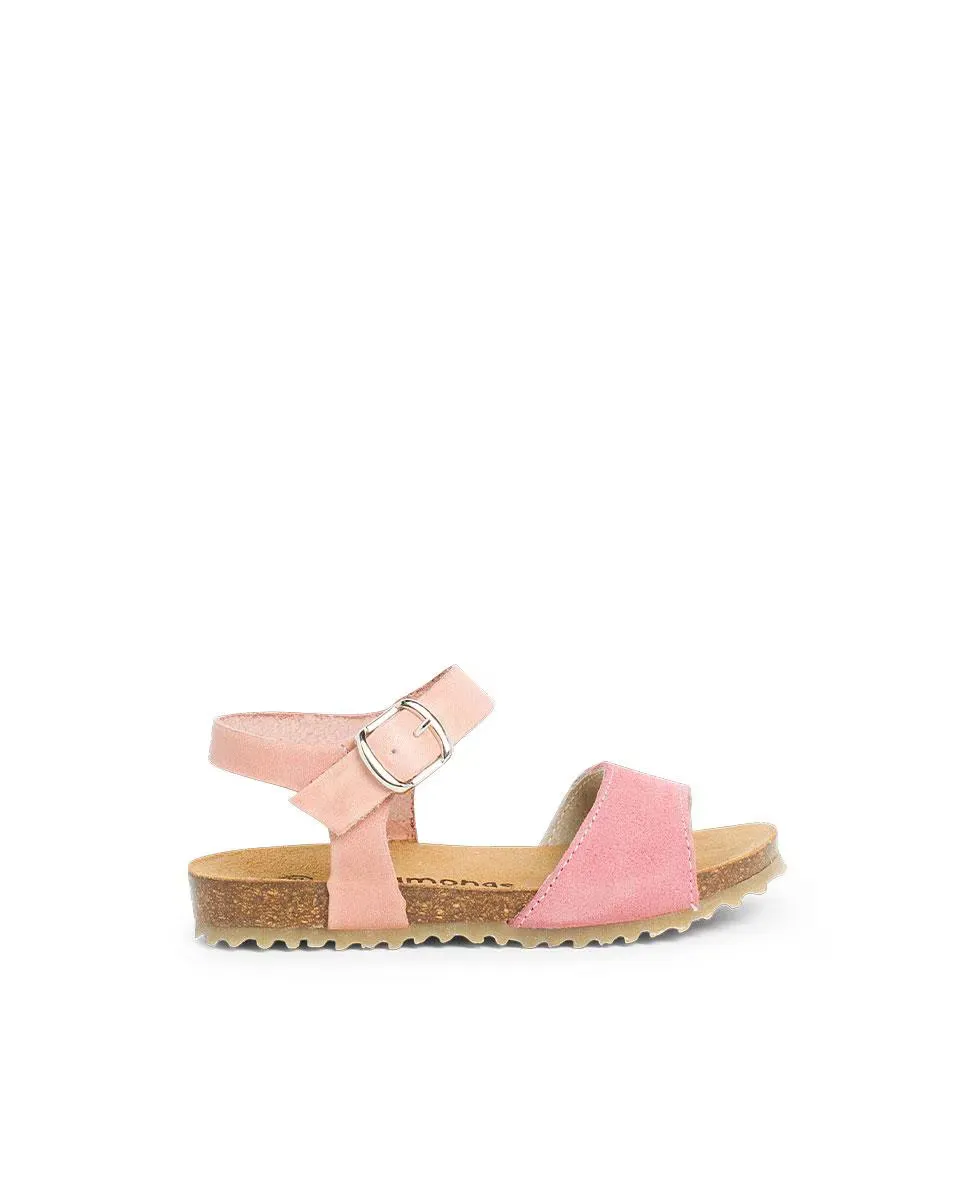 Открытые босоножки для девочек из кожи наппа и замши Pisamonas, розовый
Открытые босоножки для девочек из кожи наппа и замши Pisamonas, розовый