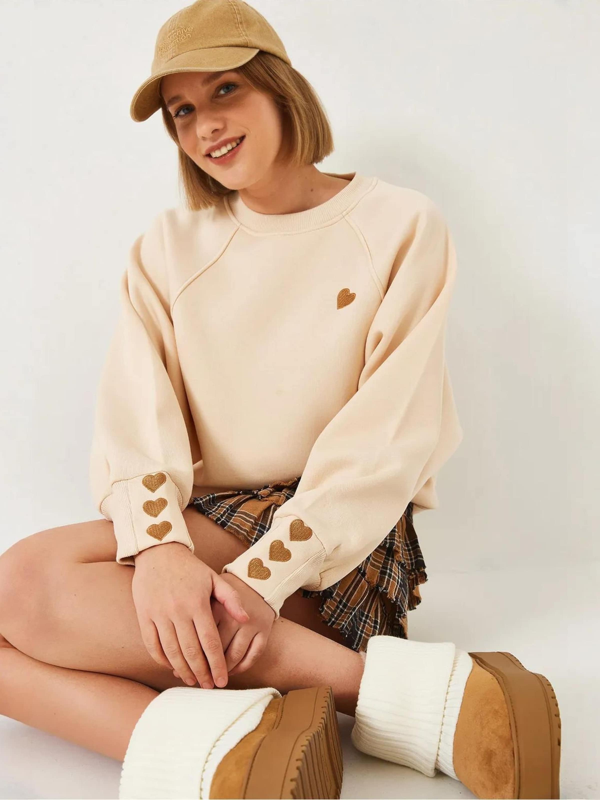 Bianco Lucci Свитшот в бежевом цвете, Бежевый, Bianco Lucci Свитшот в бежевом цвете
Bianco Lucci Свитшот в бежевом цвете, Бежевый, Bianco Lucci Свитшот в бежевом цвете