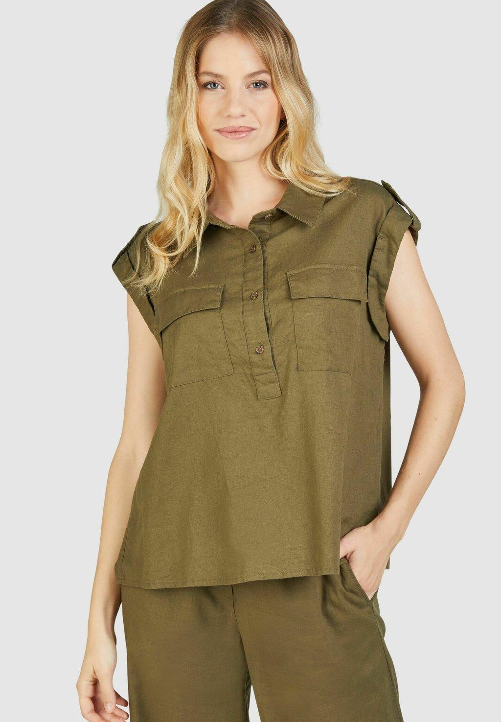 Блуза Navigazione, оливковый
Блуза Navigazione, оливковый