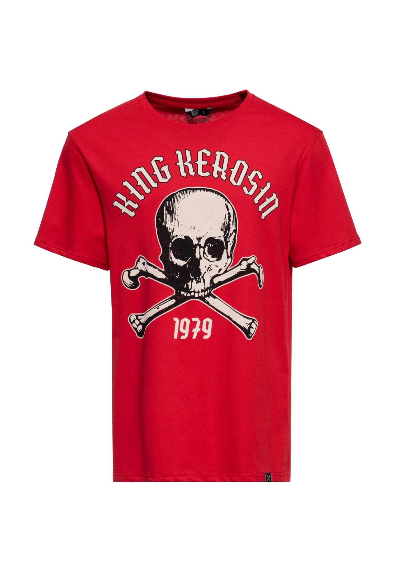 Принт спереди футболки 1979 г KING KEROSIN, красный
Принт спереди футболки 1979 г KING KEROSIN, красный