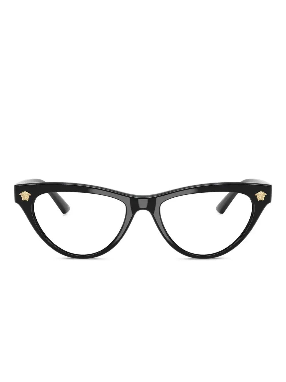 Очки в оправе 'кошачий глаз' с логотипом Versace, черный
Очки в оправе 'кошачий глаз' с логотипом Versace, черный