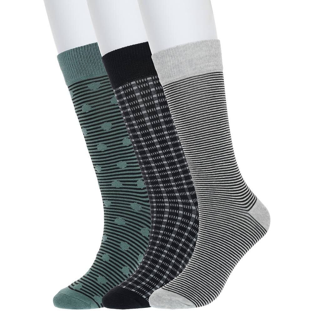 Мужские носки Sonoma Goods For Life, 3 пары классических носков с рисунком, цвет Grey Geo
Мужские носки Sonoma Goods For Life, 3 пары классических носков с рисунком, цвет Grey Geo