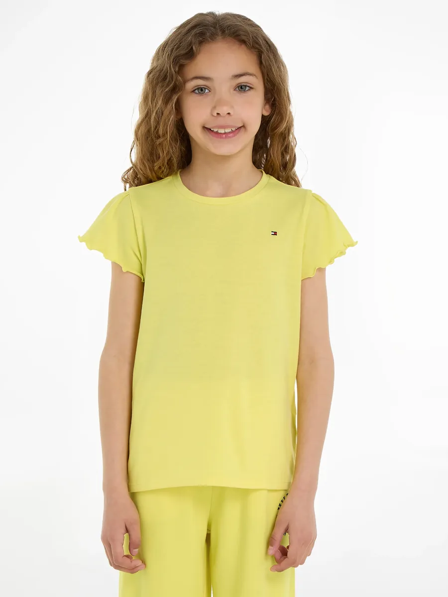 Футболка Tommy Hilfiger "ESSENTIAL RUFFLE SLEEVE TOP S/S", дети до 16 лет, цвет Light_Dahlia
Футболка Tommy Hilfiger "ESSENTIAL RUFFLE SLEEVE TOP S/S", дети до 16 лет, цвет Light_Dahlia