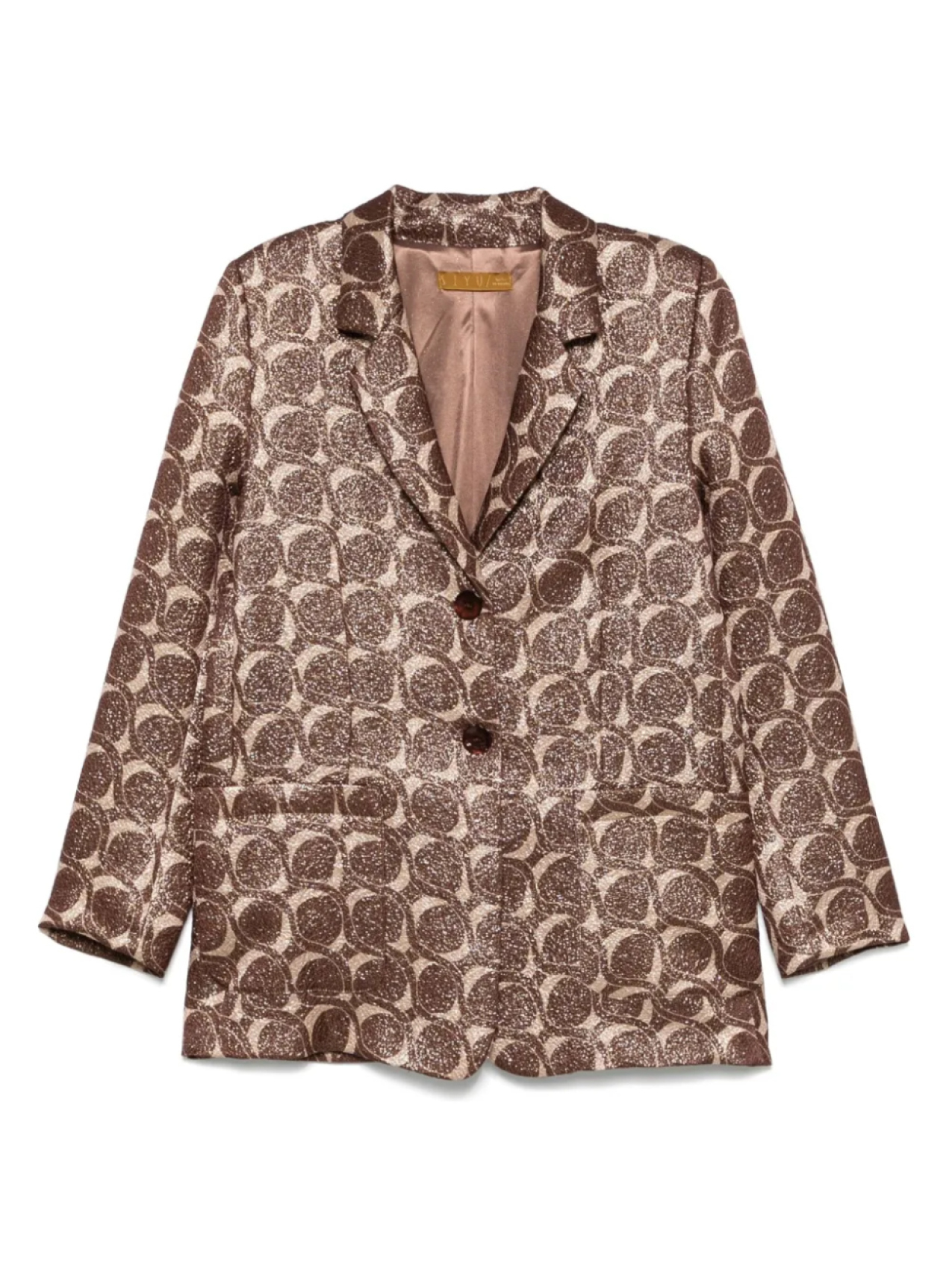 Однобортный блейзер Siyu, коричневый
Однобортный блейзер Siyu, коричневый