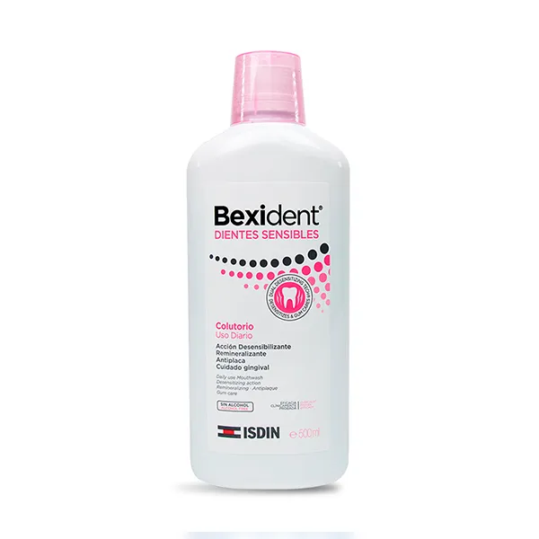 Ополаскиватель для рта для ежедневного использования Bexident Dientes Sensibles Colutorio Isdin, 500 ml
Ополаскиватель для рта для ежедневного использования Bexident Dientes Sensibles Colutorio Isdin, 500 ml