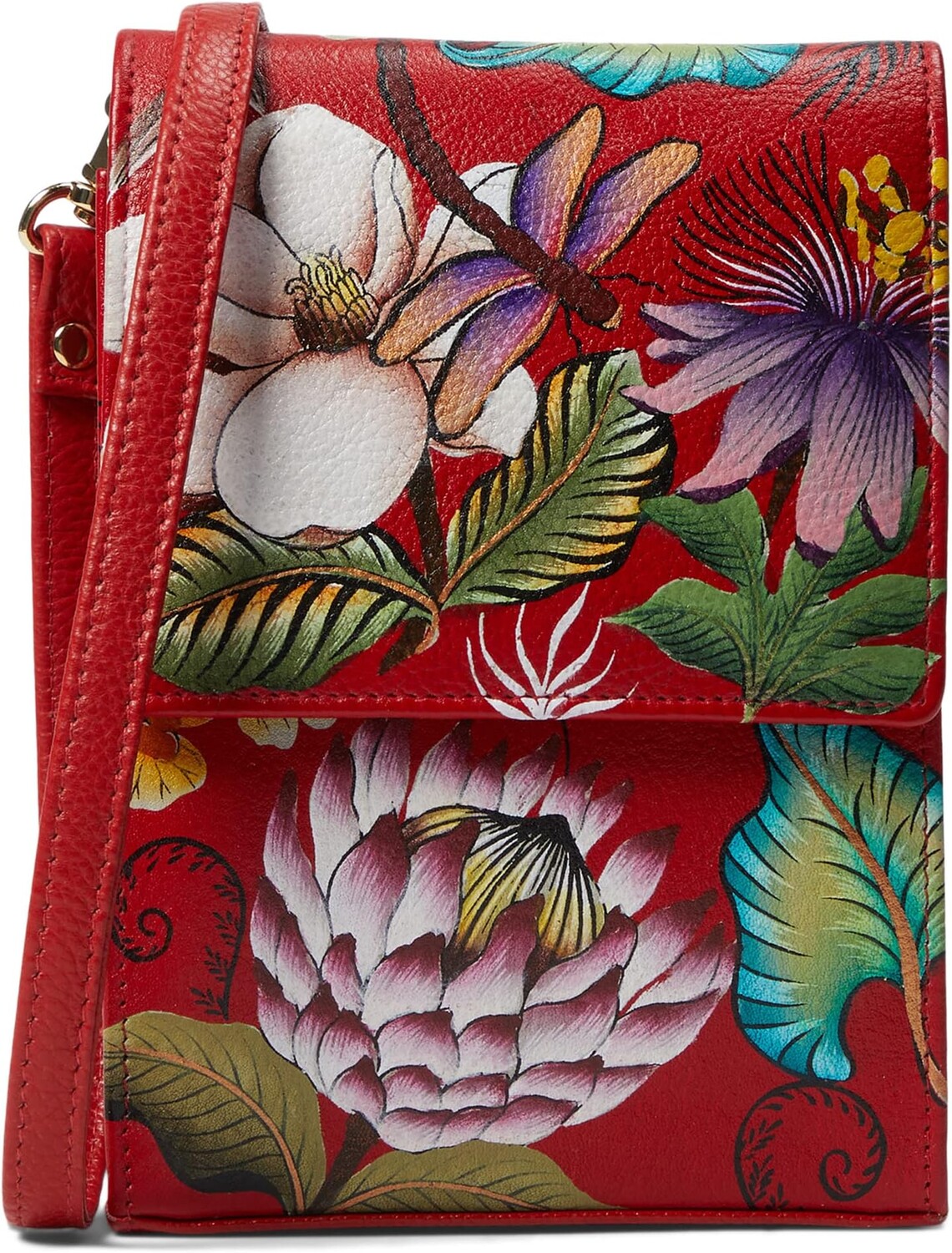 Сумка Mini Sling Organizer 412 Anuschka, цвет Crimson Garden
Сумка Mini Sling Organizer 412 Anuschka, цвет Crimson Garden