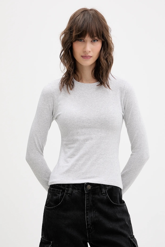 Лонгслив Abercrombie & Fitch, серый
Лонгслив Abercrombie & Fitch, серый