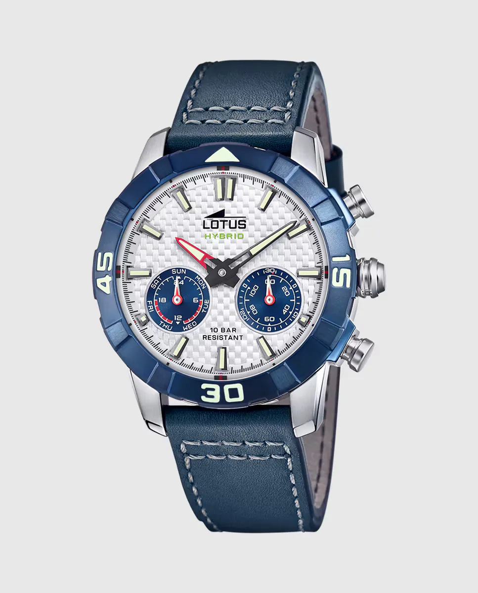 Мужские часы 18811/1 Connected из синей кожи LOTUS, синий
Мужские часы 18811/1 Connected из синей кожи LOTUS, синий