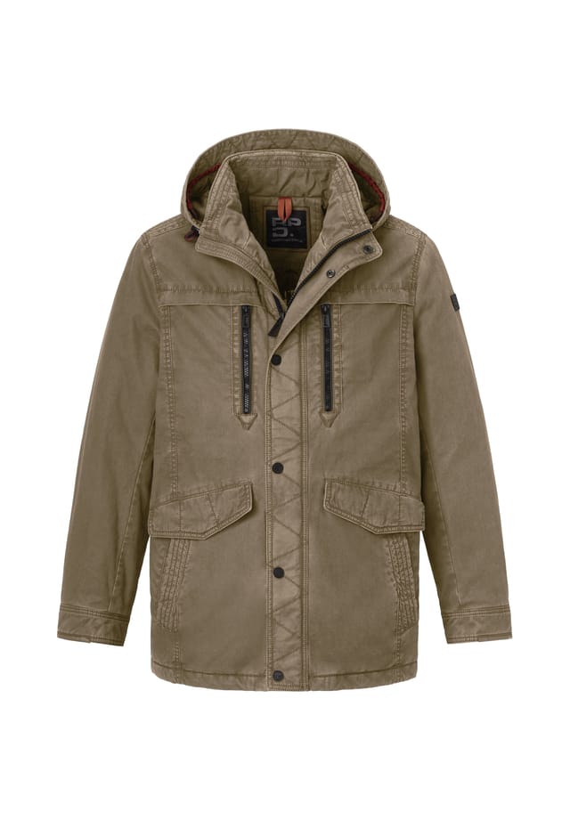 Зимняя куртка из хлопка со съемным капюшоном Korwin Redpoint, коричневый
Зимняя куртка из хлопка со съемным капюшоном Korwin Redpoint, коричневый