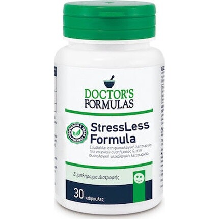 Stressless Formula Добавка для снятия беспокойства - 30 капсул Doctor's Formulas 
Stressless Formula Добавка для снятия беспокойства - 30 капсул Doctor's Formulas