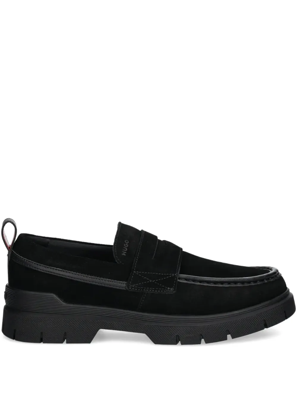 Замшевые лоферы HUGO, черный
Замшевые лоферы HUGO, черный