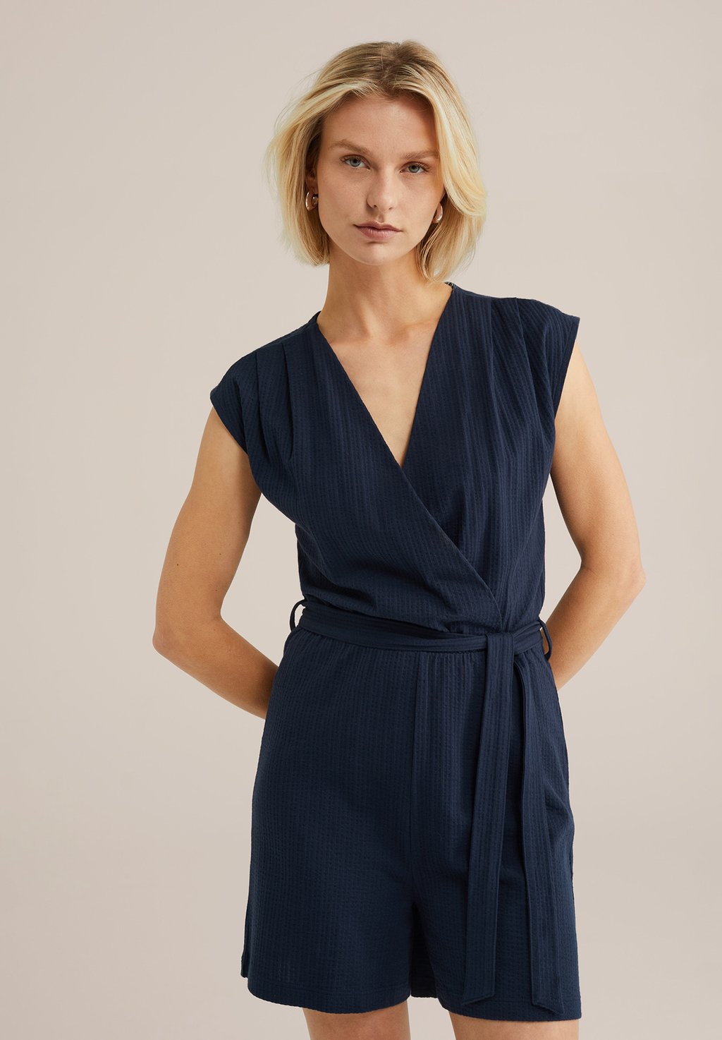 Комбинезон WE Fashion, темно-синий 
Комбинезон WE Fashion, темно-синий