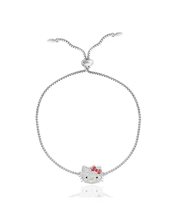 Sanrio официально лицензированный подлинный браслет-лариат с изображением Hello Kitty Hello Kitty, silver
Sanrio официально лицензированный подлинный браслет-лариат с изображением Hello Kitty Hello Kitty, silver