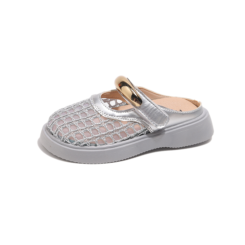 Детские дышащие низкие шлепанцы TONYBEAR, серебряный
Детские дышащие низкие шлепанцы TONYBEAR, серебряный