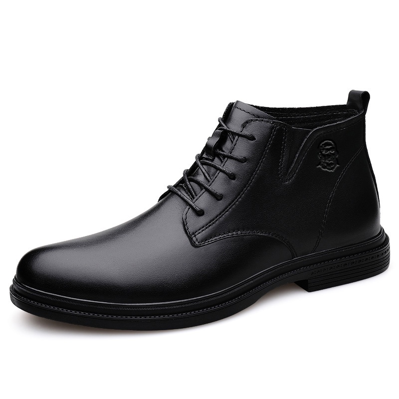 LAORENTOU Черные короткие ботинки Martin мужские однослойные, цвет Black Single Layer Shoes
LAORENTOU Черные короткие ботинки Martin мужские однослойные, цвет Black Single Layer Shoes